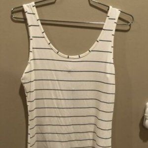 NWT BKE Tank Top With Blue Stripes. Medium